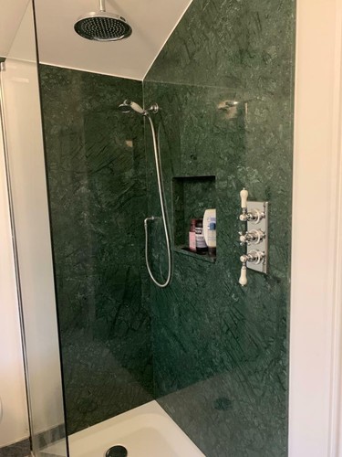 Bespoke shower wall - bespoke, _
