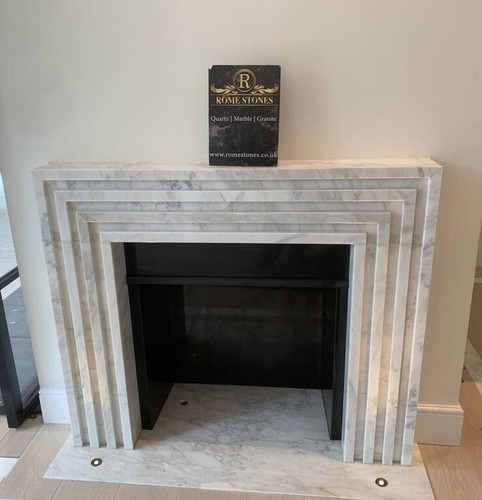 Bespoke stone fireplaces - stone,