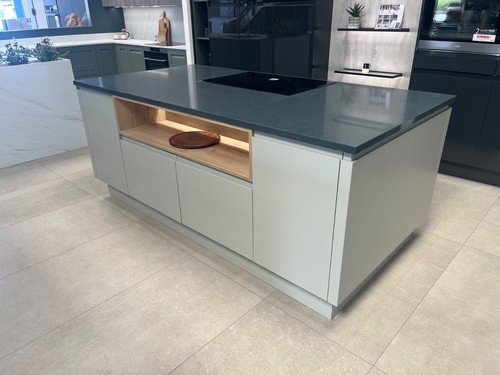 Omega light grey - grey, kitchen
