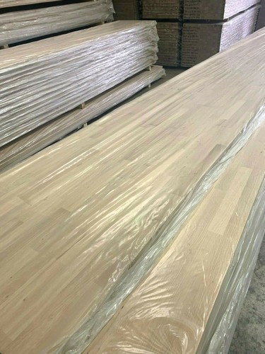 Solid oak worktop - solid, staves