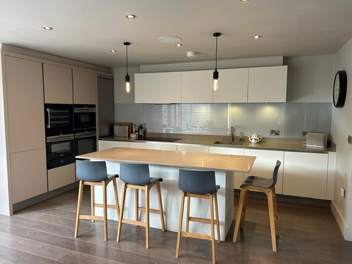 Hacker kitchen with - hacker,