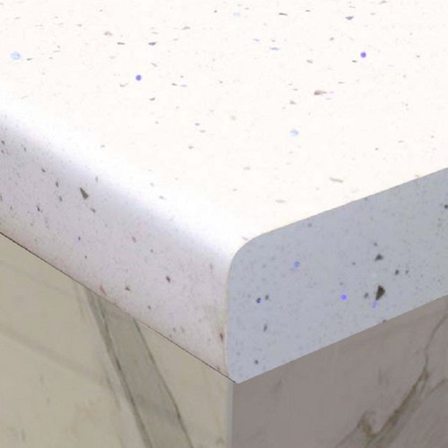 White sparkle laminated - sparkle,