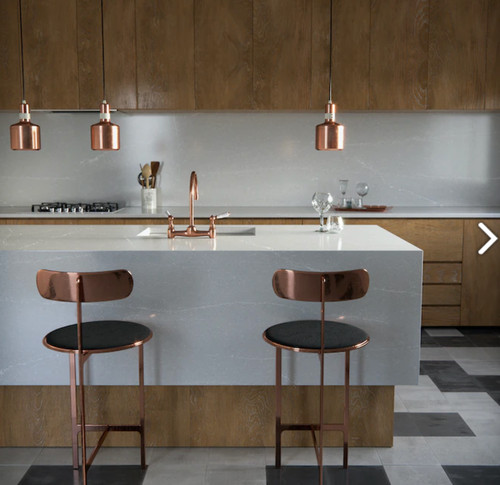 Silestone desert silver - silver,