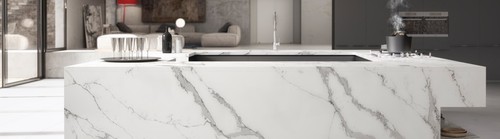 Quartz marble and granite - and,