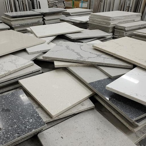 New quartz worktop remnants - new,
